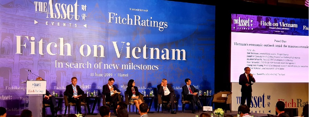 Panel at The Asset's Vietnam event held in association with Fitch Ratings